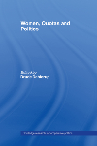 Omslagafbeelding: Women, Quotas and Politics 1st edition 9780415429689