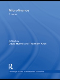 صورة الغلاف: Microfinance 1st edition 9780415596909