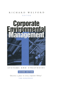 Cover image: Corporate Environmental Management 1 2nd edition 9781853835599