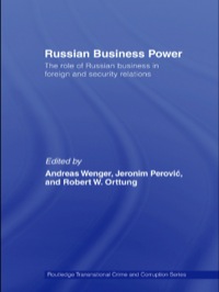 Imagen de portada: Russian Business Power 1st edition 9780415545693