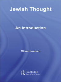 Cover image: Jewish Thought 1st edition 9780415374262