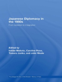 Cover image: Japanese Diplomacy in the 1950s 1st edition 9780415372961