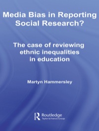 Imagen de portada: Media Bias in Reporting Social Research? 1st edition 9780415650021