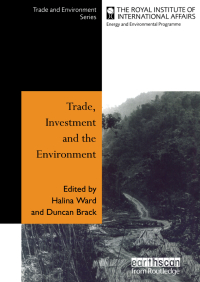 Imagen de portada: Trade Investment and the Environment 1st edition 9781853836282