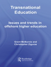 Cover image: Transnational Education 1st edition 9780415603591