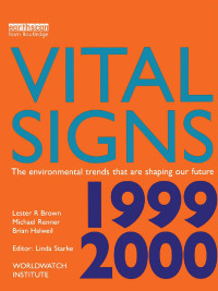 Titelbild: Vital Signs 1999-2000 1st edition 9781853836299