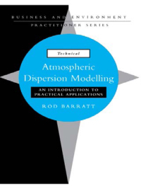 Imagen de portada: Atmospheric Dispersion Modelling 1st edition 9781138157248