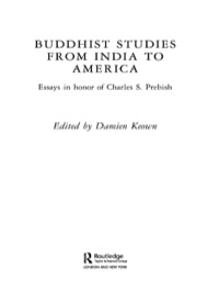 Cover image: Buddhist Studies from India to America 1st edition 9780415371247