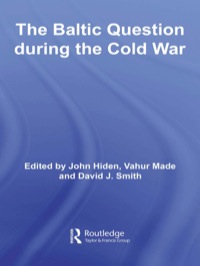 Cover image: The Baltic Question during the Cold War 1st edition 9780415371001