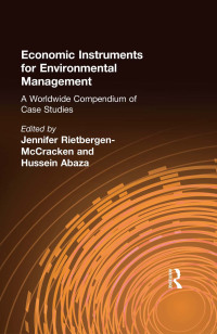 Cover image: Economic Instruments for Environmental Management 1st edition 9781138372016