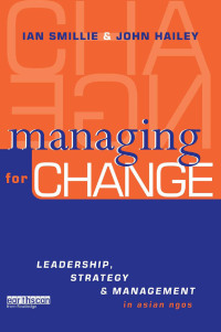 Immagine di copertina: Managing for Change 1st edition 9781853837227