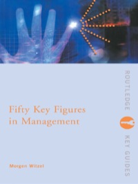 Titelbild: Fifty Key Figures in Management 1st edition 9780415369787