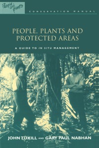 Omslagafbeelding: People, Plants and Protected Areas 1st edition 9781853837821