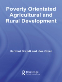 Imagen de portada: Poverty Orientated Agricultural and Rural Development 1st edition 9780415368537