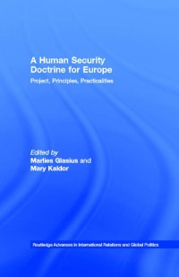 Omslagafbeelding: A Human Security Doctrine for Europe 1st edition 9780415479547