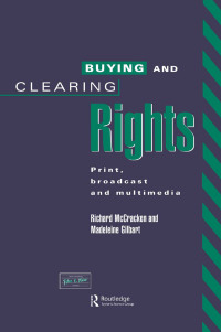 Immagine di copertina: Buying and Clearing Rights 1st edition 9781138988033