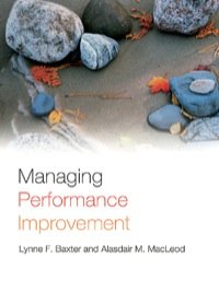 Cover image: Managing Performance Improvement 1st edition 9780415366816