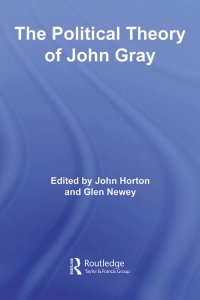 Omslagafbeelding: The Political Theory of John Gray 1st edition 9780415366472
