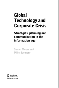 Imagen de portada: Global Technology and Corporate Crisis 1st edition 9780415365963