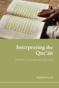 Omslagafbeelding: Interpreting the Qur'an 1st edition 9780415365376