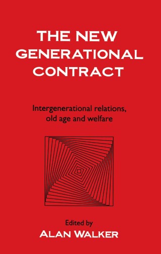Cover image: The New Generational Contract 1st edition 9781857282122