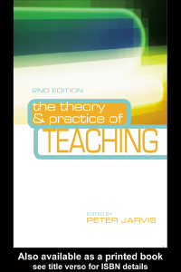 Cover image: The Theory and Practice of Teaching 2nd edition 9780415365246