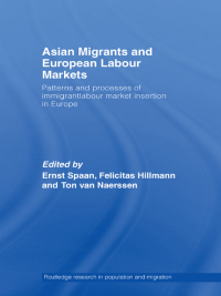 Cover image: Asian Migrants and European Labour Markets 1st edition 9780415365024