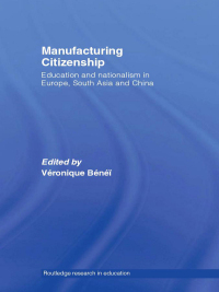 Cover image: Manufacturing Citizenship 1st edition 9780415364881
