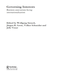 Titelbild: Governing Interests 1st edition 9780415364867