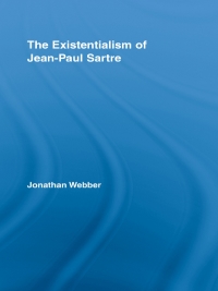 Cover image: The Existentialism of Jean-Paul Sartre 1st edition 9780415848589