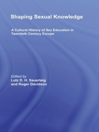 Omslagafbeelding: Shaping Sexual Knowledge 1st edition 9780415542180