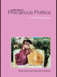 Cover image: Judith Butler's Precarious Politics 1st edition 9780415384421