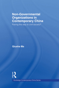 Cover image: Non-Governmental Organizations in Contemporary China 1st edition 9780415546720