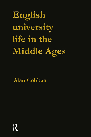 表紙画像: English University Life in the Middle Ages 1st edition 9781857285161