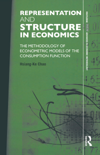 Immagine di copertina: Representation and Structure in Economics 1st edition 9780415362832