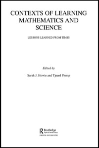 表紙画像: Contexts of Learning Mathematics and Science 1st edition 9780415474320