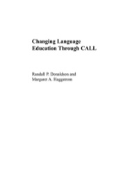 Titelbild: Changing Language Education Through CALL 1st edition 9780415361873