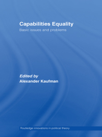 表紙画像: Capabilities Equality 1st edition 9780415360555