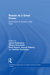 صورة الغلاف: Russia as a Great Power 1st edition 9780415359962