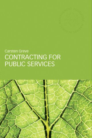 Immagine di copertina: Contracting for Public Services 1st edition 9780415356558