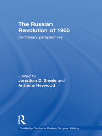 Cover image: The Russian Revolution of 1905 1st edition 9780415355681