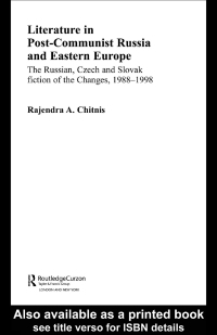 Immagine di copertina: Literature in Post-Communist Russia and Eastern Europe 1st edition 9780415546140