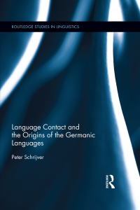 Imagen de portada: Language Contact and the Origins of the Germanic Languages 1st edition 9781138245372