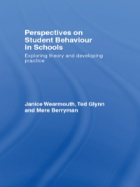 صورة الغلاف: Perspectives  on Student Behaviour in Schools 1st edition 9780415354028