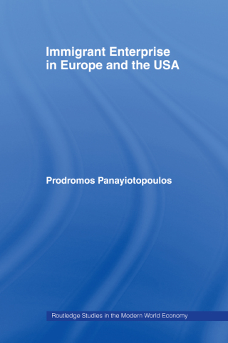Cover image: Immigrant Enterprise in Europe and the USA 1st edition 9780415494182