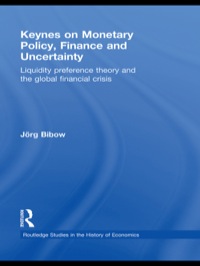 表紙画像: Keynes on Monetary Policy, Finance and Uncertainty 1st edition 9780415616478