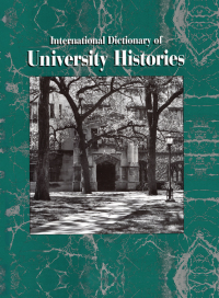 Cover image: International Dictionary of University Histories 1st edition 9781884964237