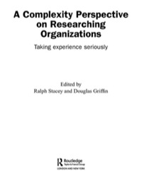 Omslagafbeelding: A Complexity Perspective on Researching Organisations 1st edition 9780415351317