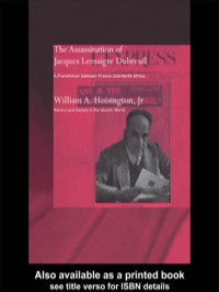 Imagen de portada: The Assassination of Jacques Lemaigre Dubreuil 1st edition 9780415589468