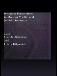 Cover image: Religious Perspectives in Modern Muslim and Jewish Literatures 1st edition 9780415350211